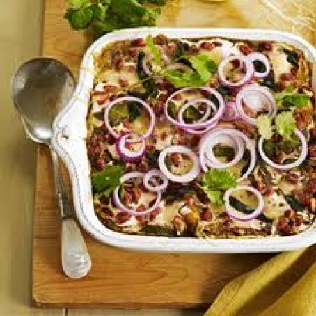 Layered Three-Bean Casserole