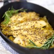 Honey Mustard Chicken and Potato Casserole