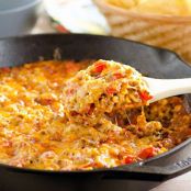 Cheesy Nacho Beef Skillet