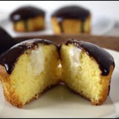 Boston Cream Cupcakes