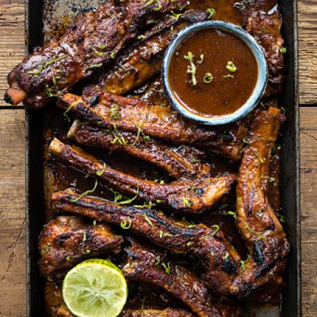 Pressure cooker Korean pork ribs