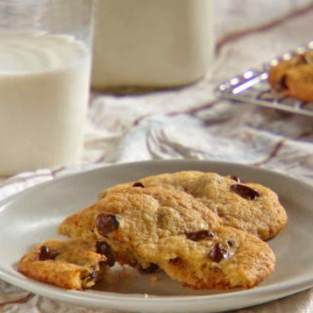 Banana Chocolate Chip Cookies