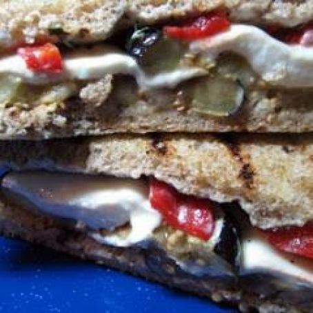 Grilled Eggplant Panini
