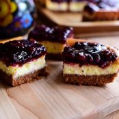 Blackberry Cheesecake Squares
