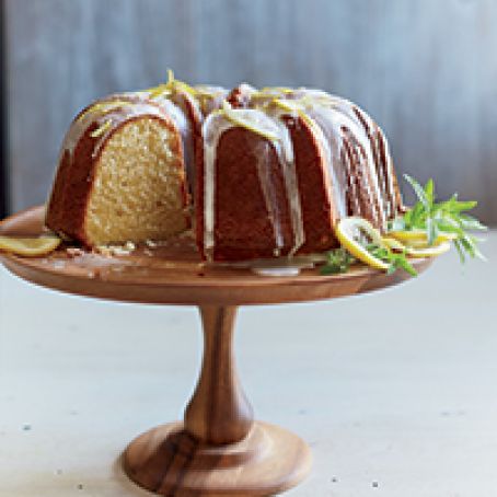 Buttermilk Bundt Cake with Lemon Glaze