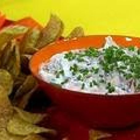 French Onion Dip and Chips