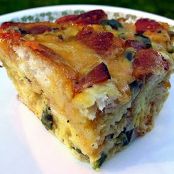 BRUNCH CASSEROLE w/POTATOES & MUSHROOMS