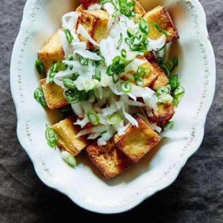 Grilled Tofu with Vietnamese-Style Dipping Sauce