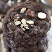 DOUBLE CHOCOLATE MACADAMIA NUT COOKIES