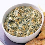 Connie's famous spinich and atichoke dip