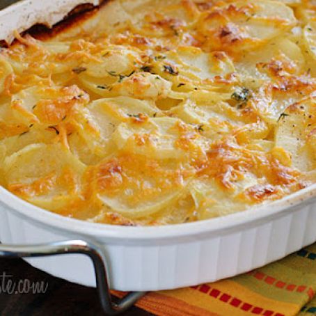 Skinny Potato Gratin
