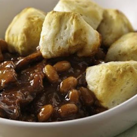 Barbecued Beef and Beans