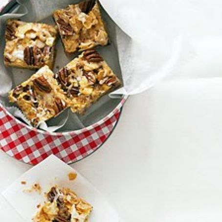 Coconut-Pecan Cereal Bars