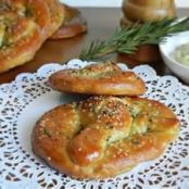 Rosemary Soft Pretzels