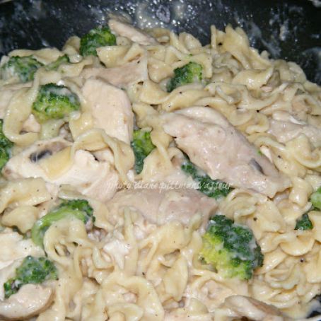 Easy Chicken & Broccoli Alfredo