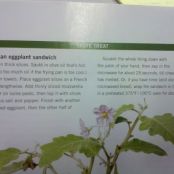 Grilled Eggplant Sandwich