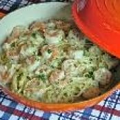Garlic Shrimp Lemon Alfredo