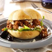 Greek Sloppy Joes Recipe