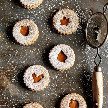 Spiced Linzer Cookies