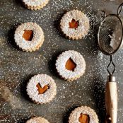Spiced Linzer Cookies