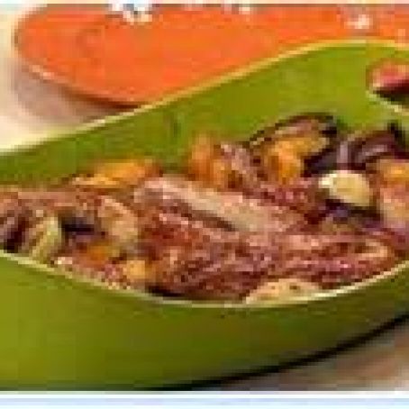 Roasted Sausage, Pumpkin Apples and Onions with Maple and Beer Pan Gravy