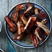 Sweet-and-Spicy Spareribs with Korean Barbecue Sauce