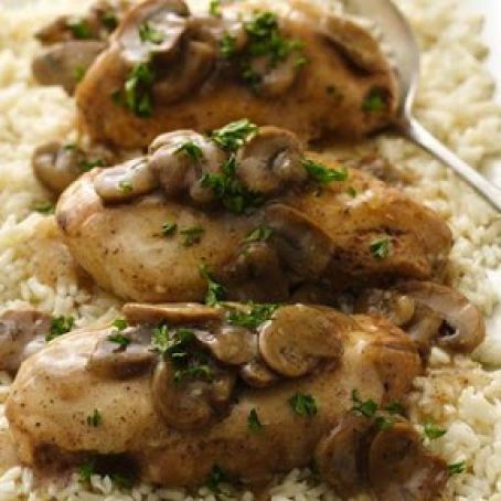 Slow Cooker Chicken Marsala