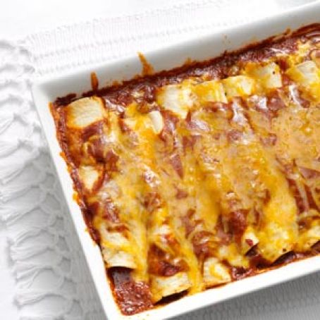 Garlic Beef Enchiladas Recipe
