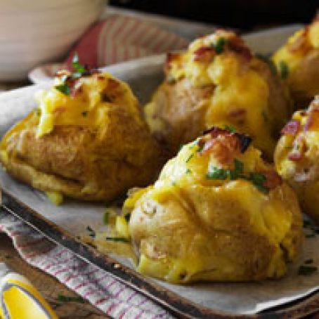 Make-Ahead All-Dressed Baked Potatoes