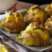 Make-Ahead All-Dressed Baked Potatoes