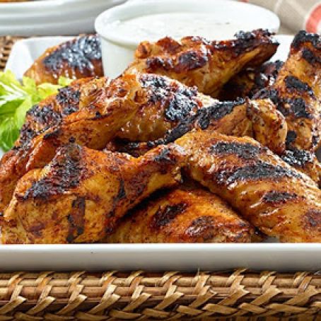 Grilled Chipotle Chicken Wings