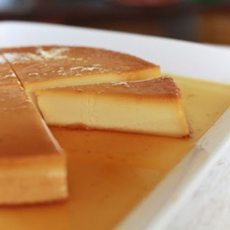 DESSERT - Flan de Queso (Cheese Flan)