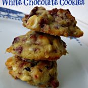 White Chocolate Cranberry Cookies