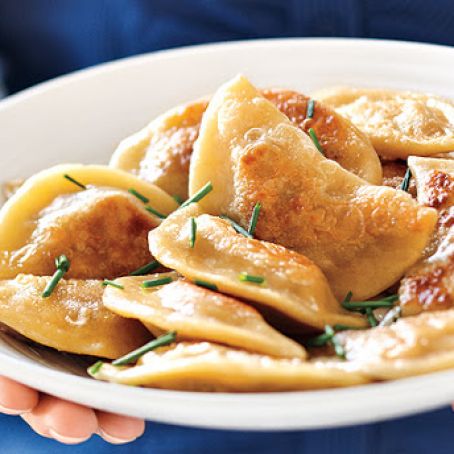 Bacon and Onion Perogies