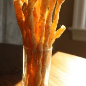 Parmesan Puffed Pastry Breadsticks
