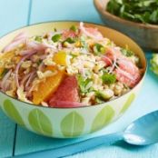 Fregola Salad with Fresh Citrus and Red Onion (Giada)