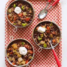 Slow Cooker Chipotle Beef and Black Bean Chili