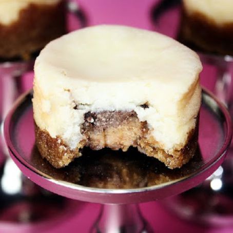 Mini Peanut Butter Cup Cheesecakes