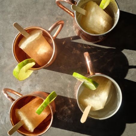Moscow Mule Popsicles