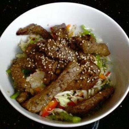Korean Beef Salad