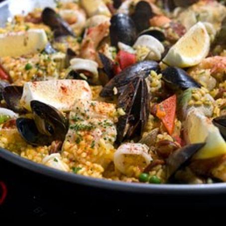 Seafood Paella