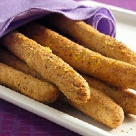 Peppered Parmesan Breadsticks