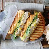 Meals (Chicken Panini with Gruyère, Tarragon & Artichoke Spread)