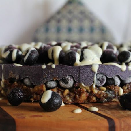 Vanilla Blueberry Tart