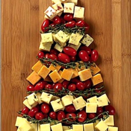 Christmas Cheese Tree