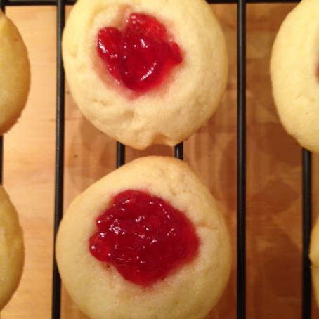 Jam Thumbprint Cookies