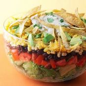 Layered Southwestern Salad