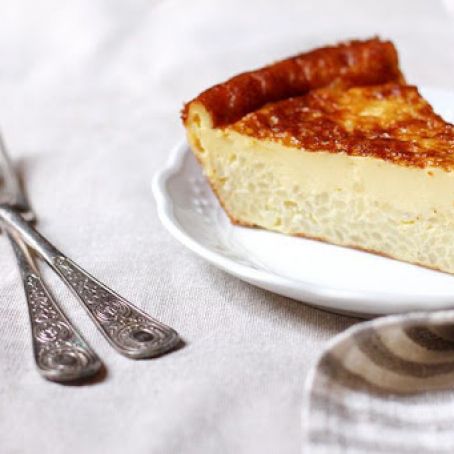 Tuscan Rice and Custard Torta (Torta di Riso alla Carrarina)