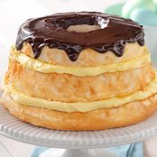 Easy Layered Boston Cream Pie