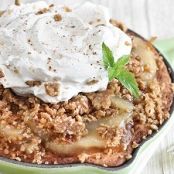 Apple Crisp Snickerdoodle Skillet Cookie